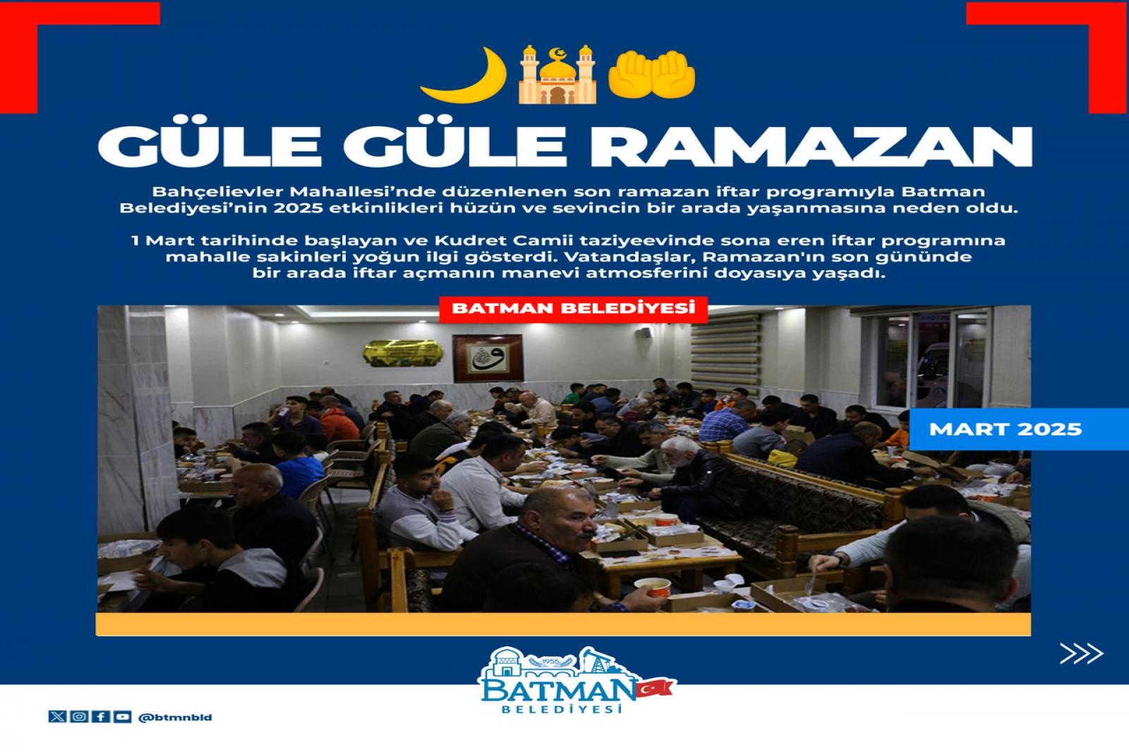 GÜLE GÜLE RAMAZAN