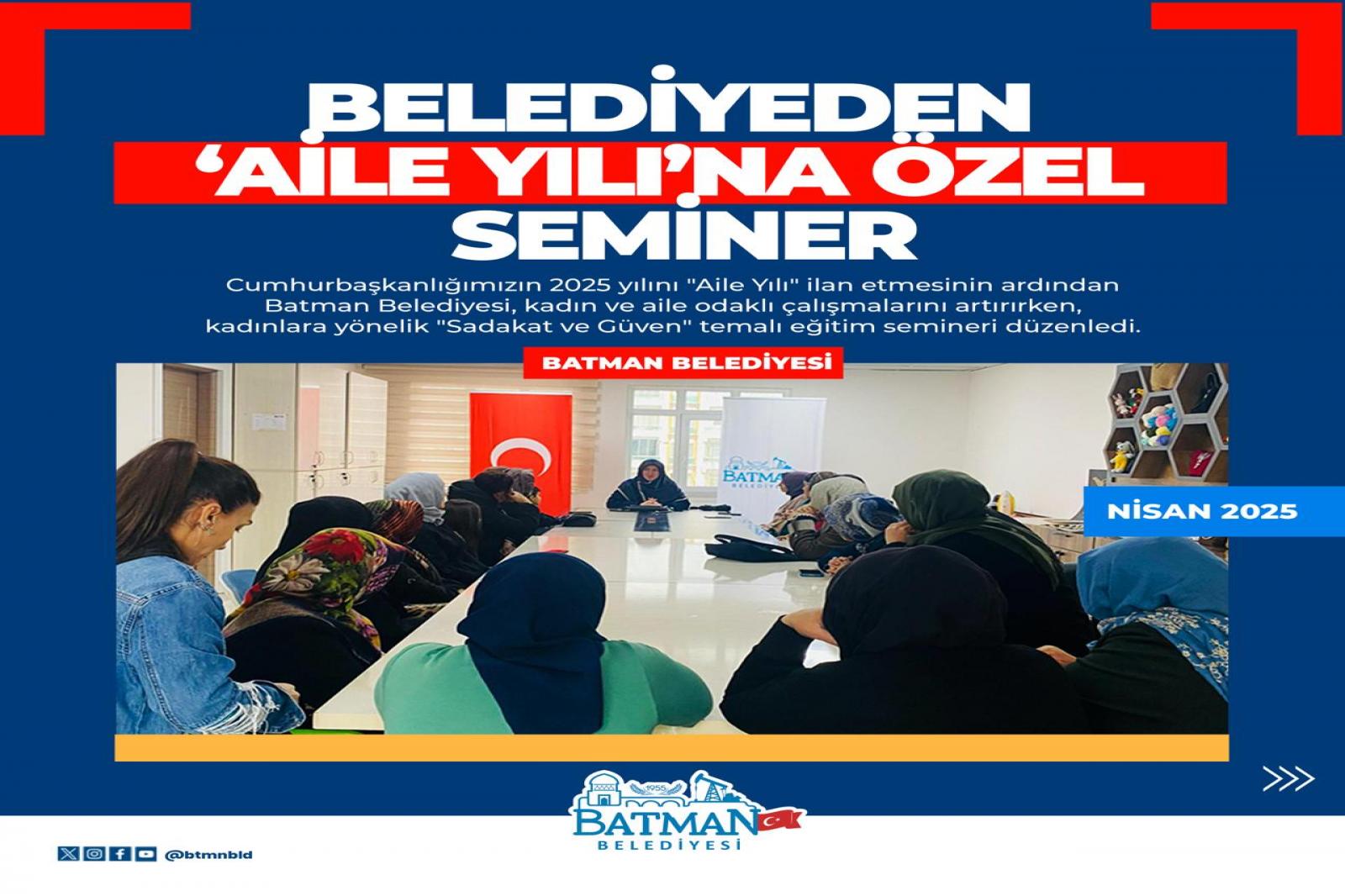 AİLE YILI'NA ÖZEL SEMİNER