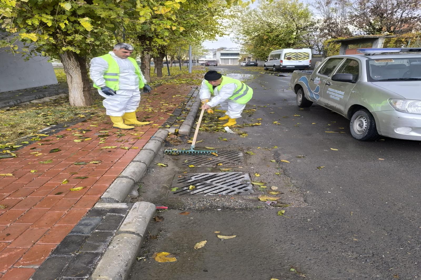 YAĞIŞ ÖNCESİ HAZIRLIK YAPILAN ALANLARDA SORUN YAŞANMADI