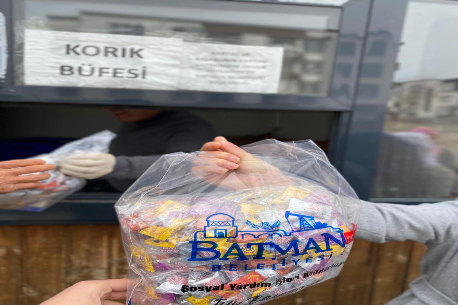 BATMAN BELEDİYESİ’NDEN 6.600 AİLEYE BAYRAM ŞEKERİ DESTEĞİ
