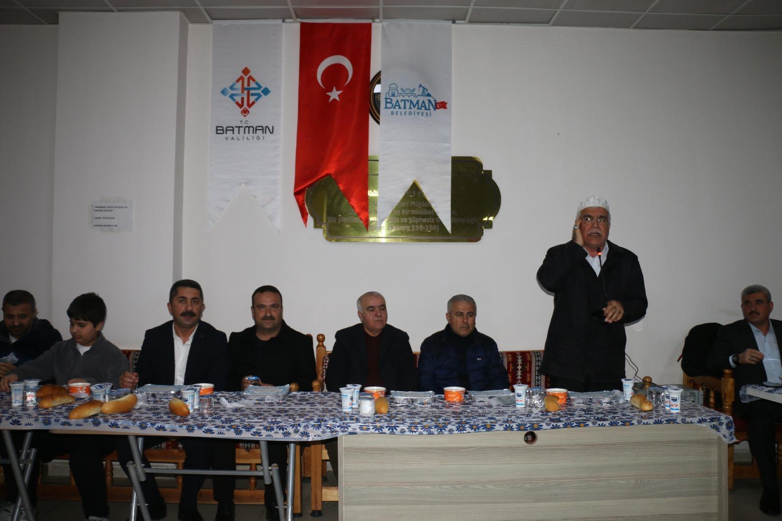 Pınarbaşı’nda İftar Programına Yoğun Katılım