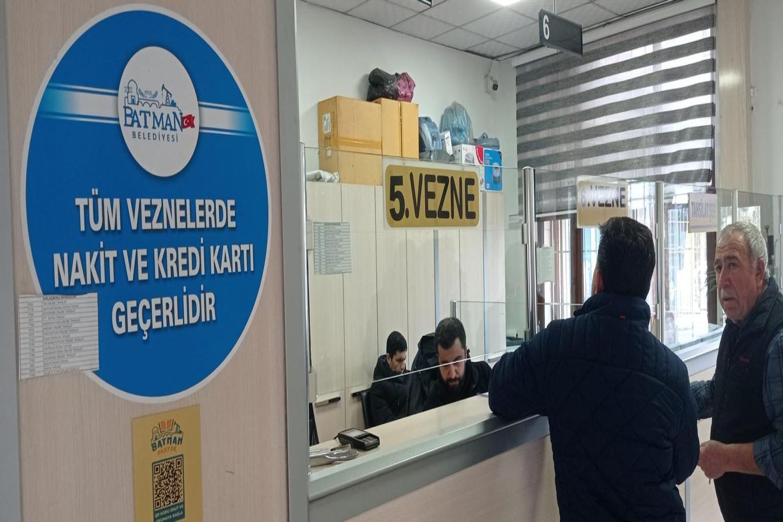  BELEDİYE VEZNELERİ BAYRAMDA DA AÇIK OLACAK