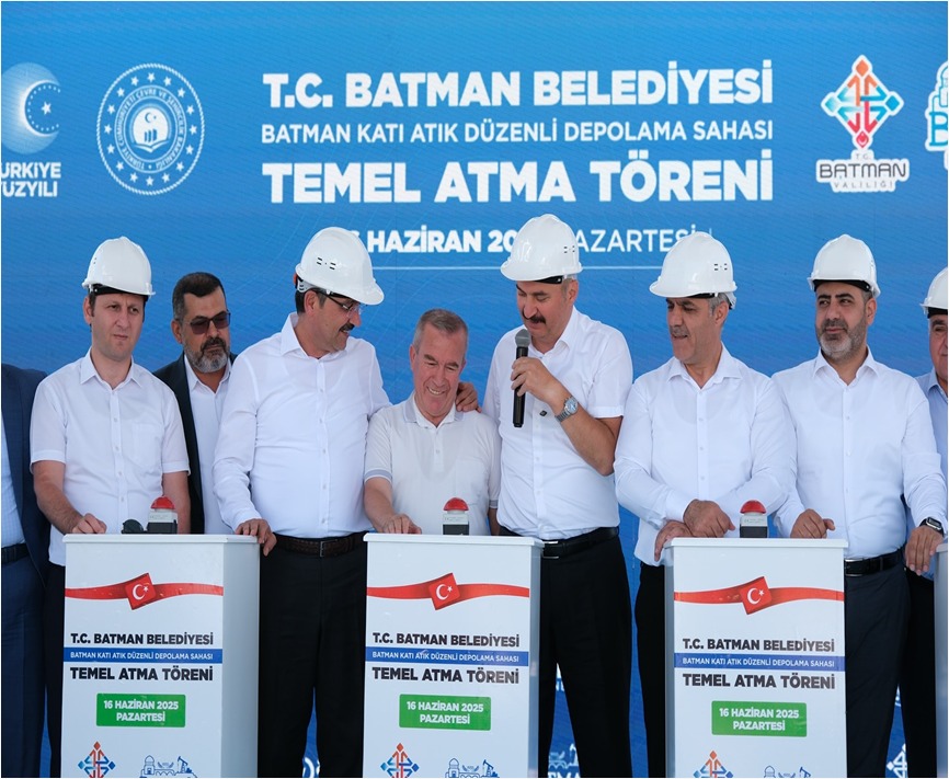 KATI ATIK SAHASI DÜZENLİ DEPOLAMA ALANININ TEMELİ ATILDI